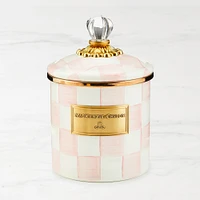 MacKenzie-Childs Rosy Check Canister