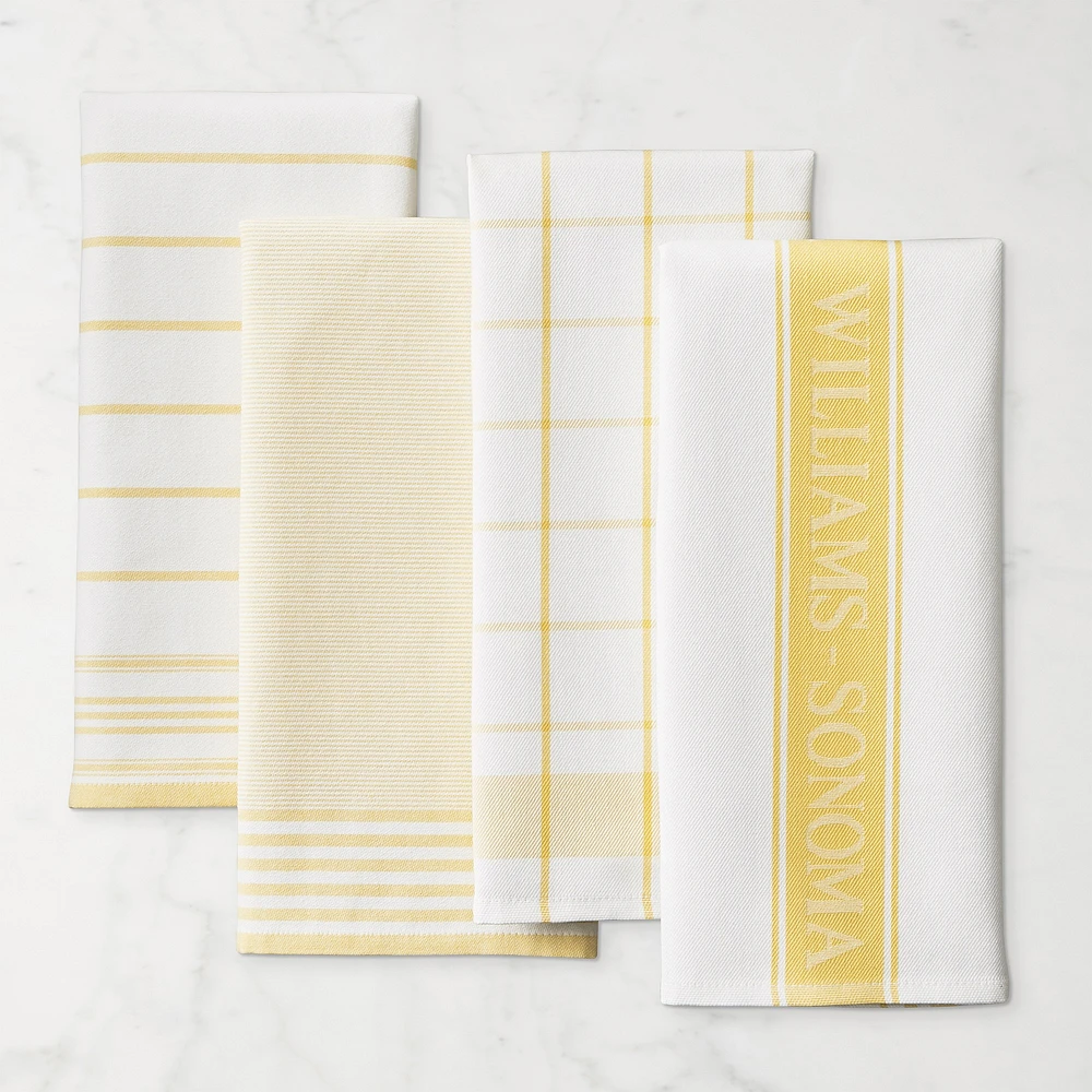 Williams Sonoma Multi Pack Towels, Set of 4