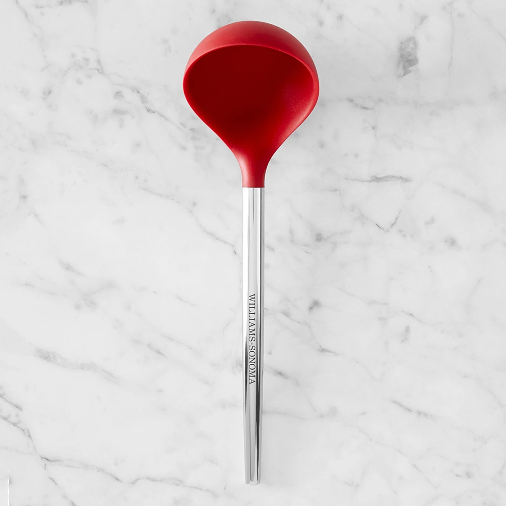 Williams Sonoma Stainless-Steel Silicone Ladle