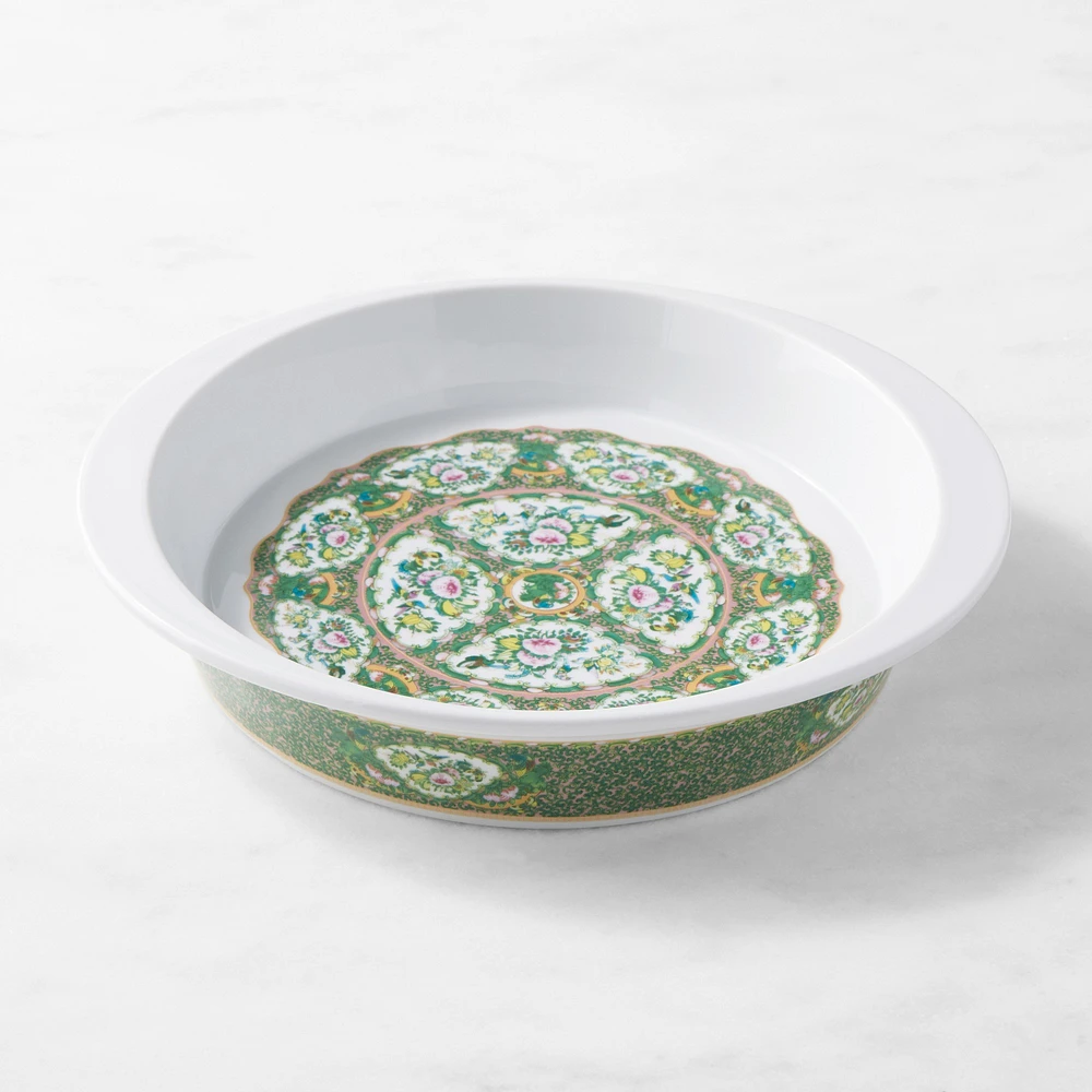 Williams Sonoma Famille Rose Pie Dish