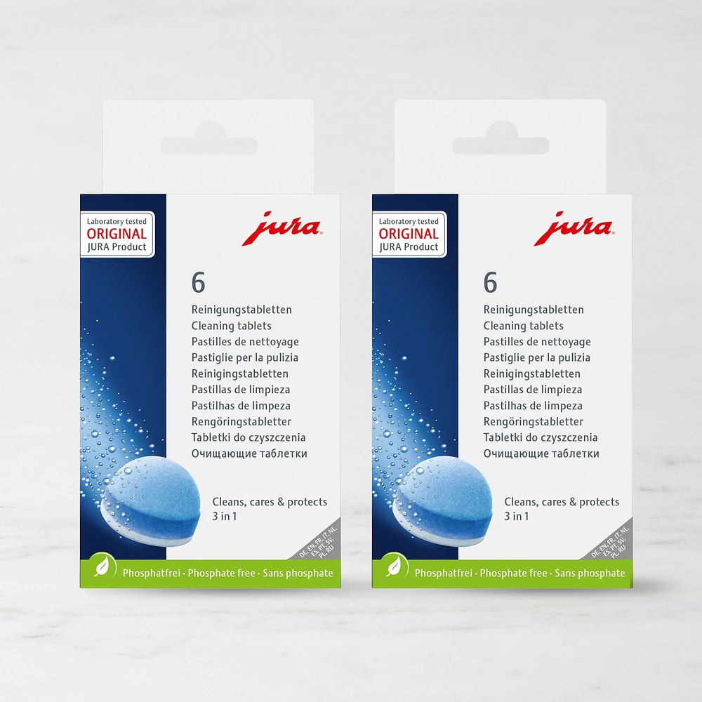 JURA 3-Phase Cleaning Tablet 6-Pack