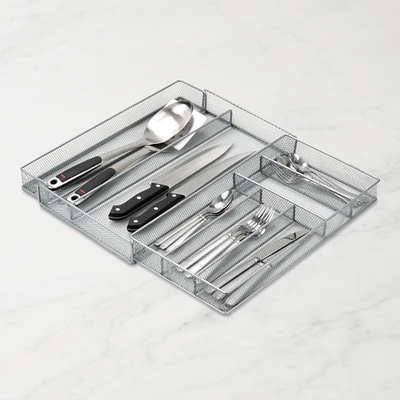 Mesh Expandable Silverware Tray