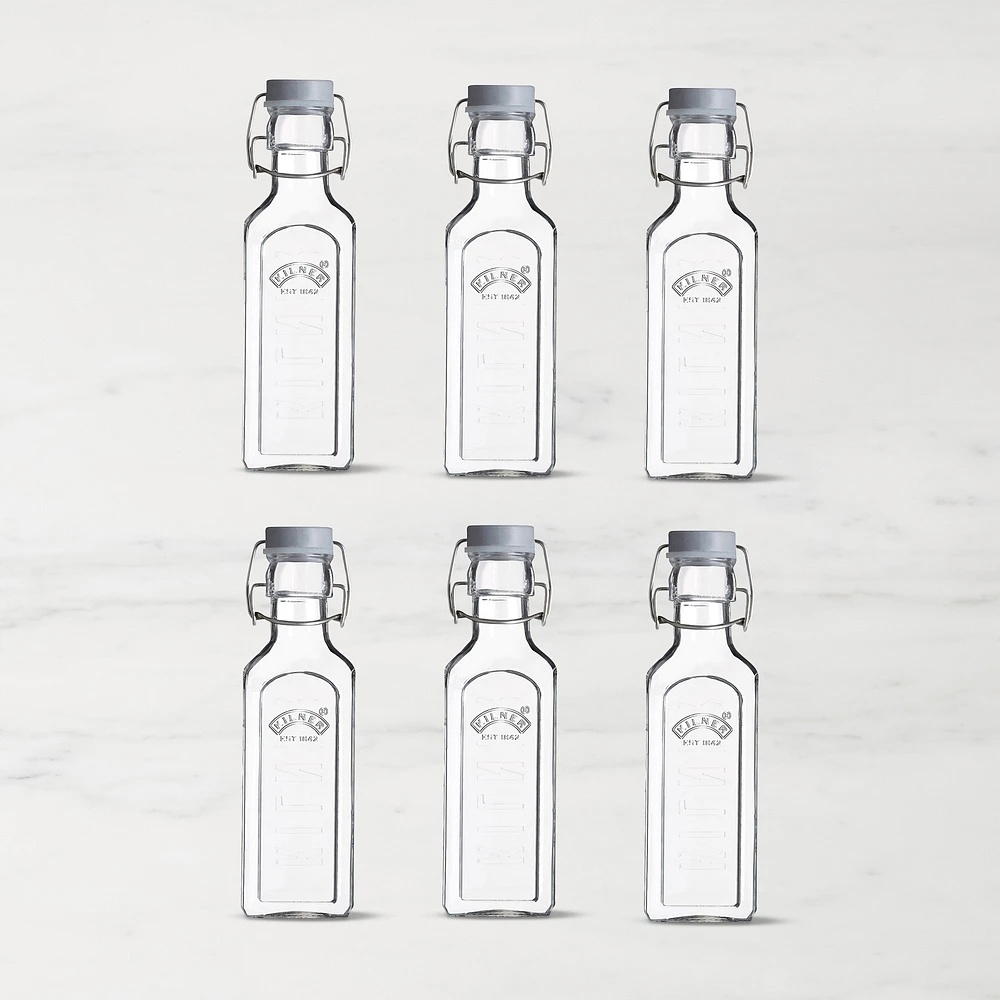 Kilner Clip Top Bottle, Set of 6