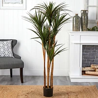 UV Resistant Faux Giant Yucca Tree, 66"