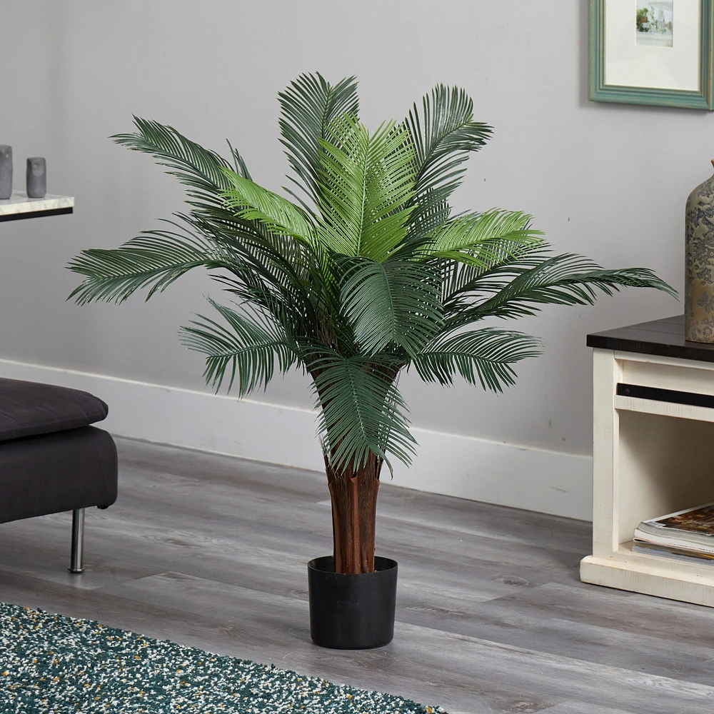 UV Resistant Faux Cycas Tree, 36"