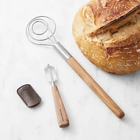 Williams Sonoma Olivewood Bread Tools