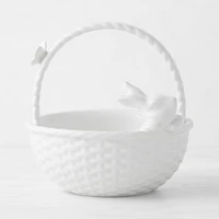 Sculptural Bunny Easter Basket