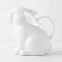 Sculptural Bunny Pitcher