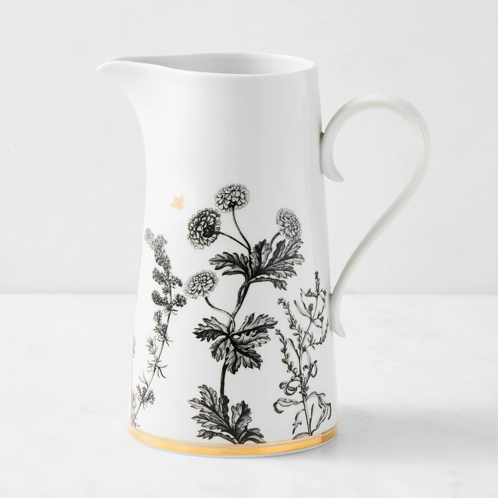 Honeycomb Porcelain Pitcher