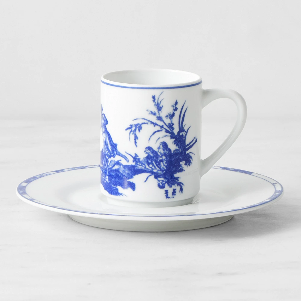 Pillivuyt French Toile Porcelain Dinnerware Collection