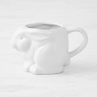 Sculptural Bunny Mug