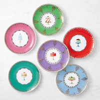 Celebration Dessert Plates, Set of 6