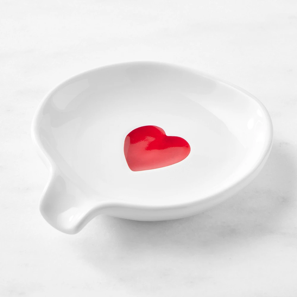 Valentines Day Stoneware Spoon Rest