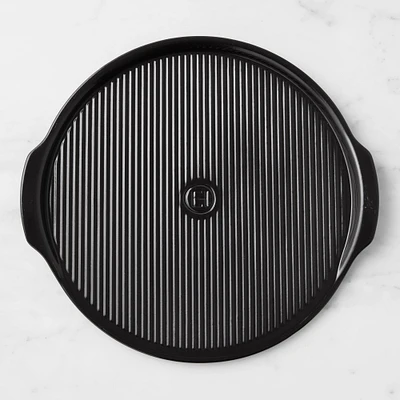 Emile Henry French Ceramic Ribbed Pizza Stone