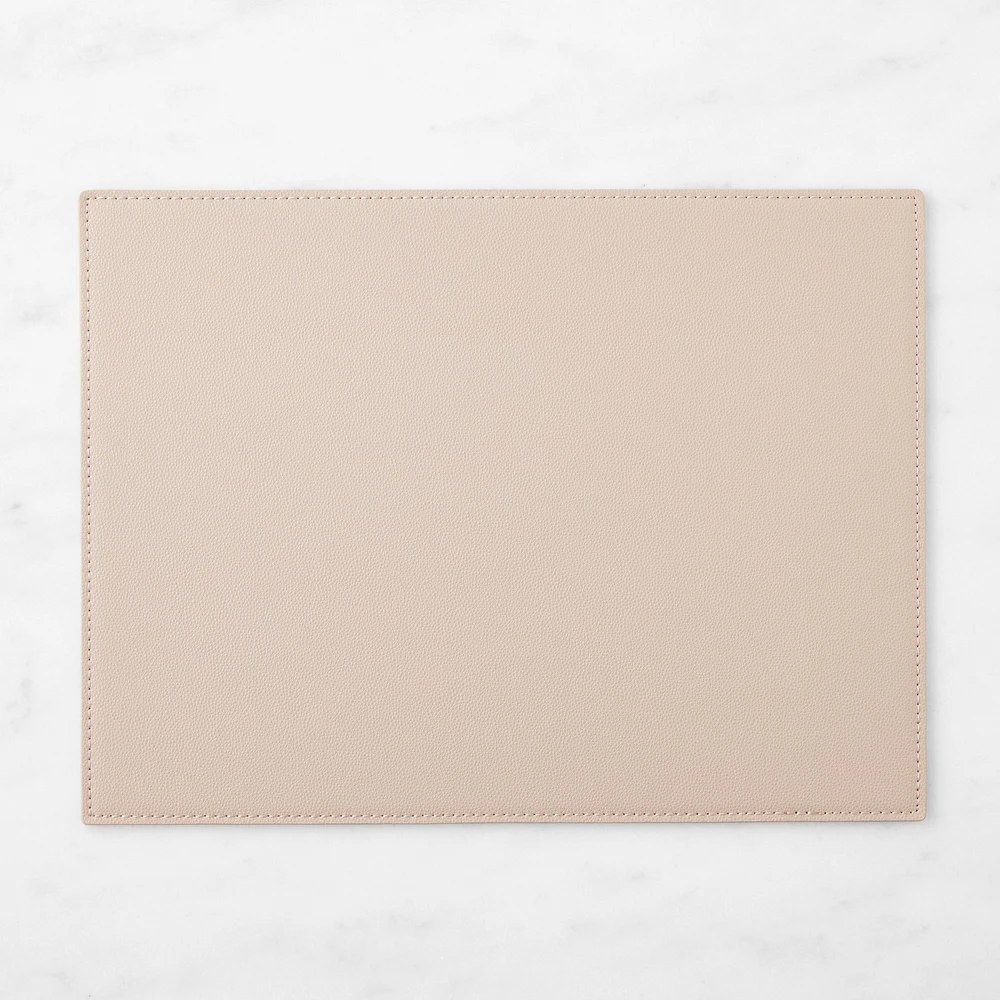 Faux Shagreen Rectangle Placemat