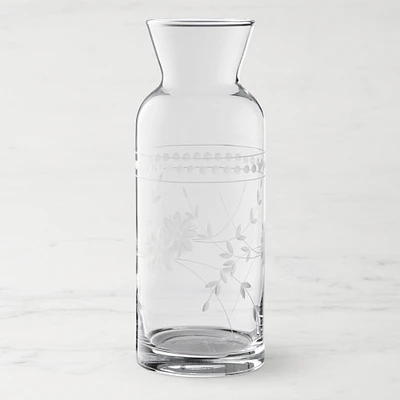 Vintage Etched Carafe