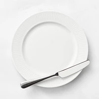 Pillivuyt Plisse Bread & Butter Plates, Set of 4