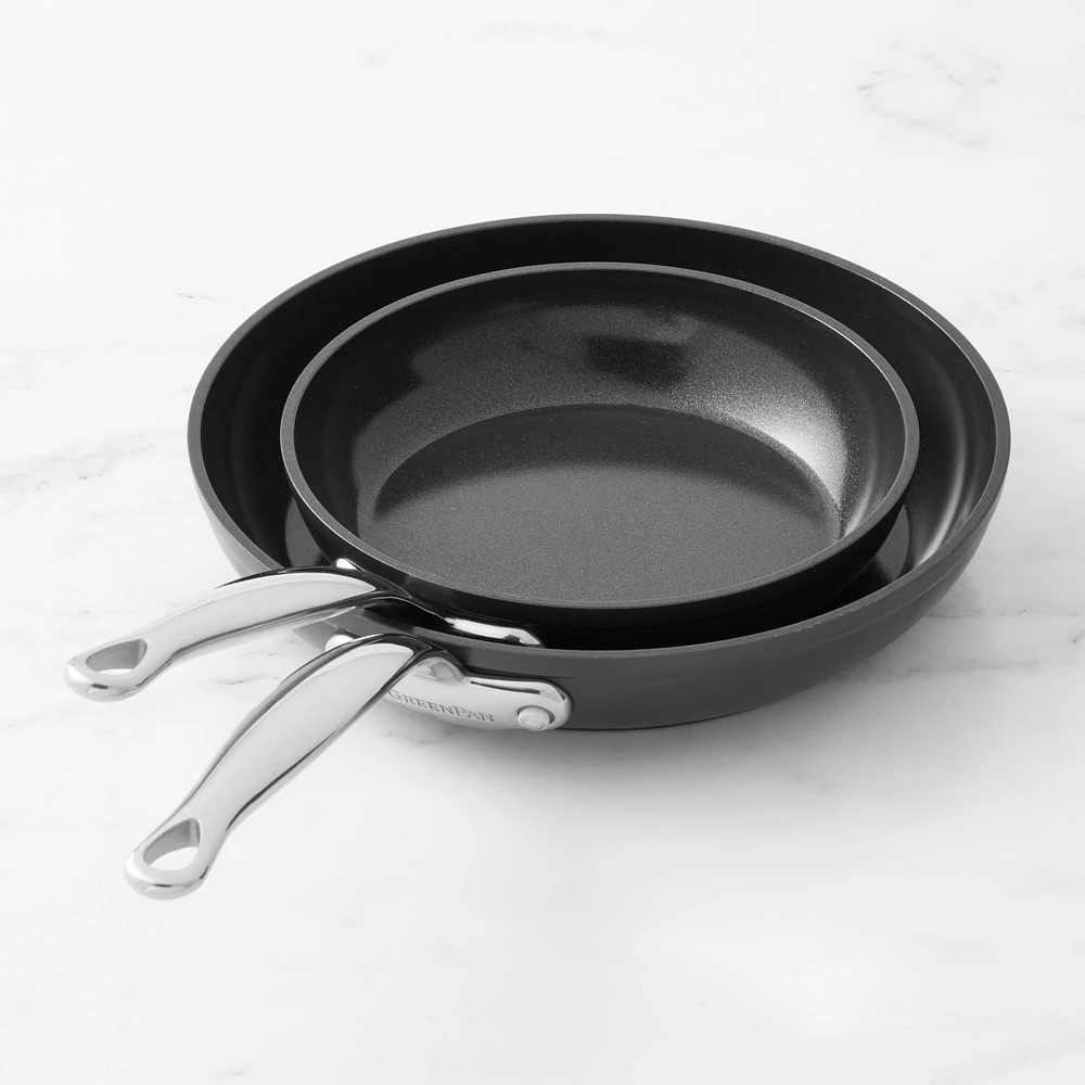 GreenPan™ Premiere Hard Anodized Ceramic Nonstick Fry Pan Set