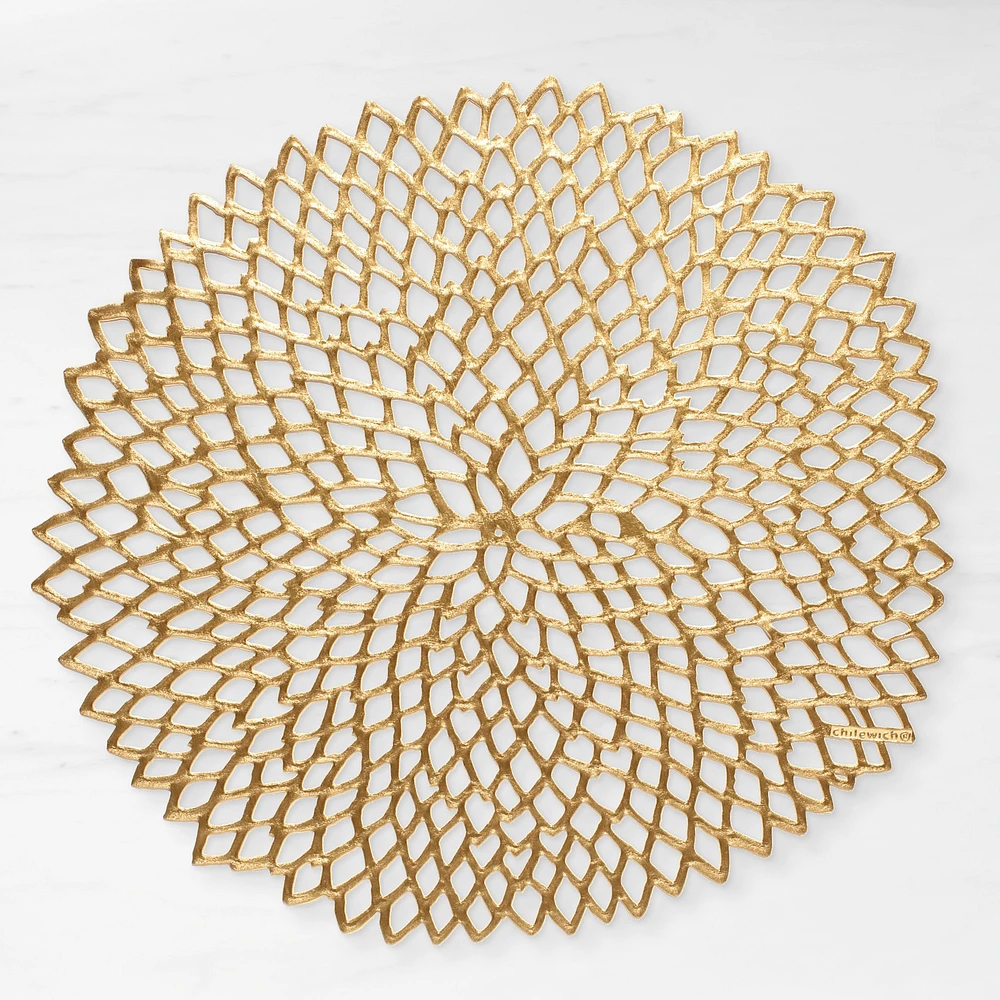 Chilewich Dahlia Round Placemats