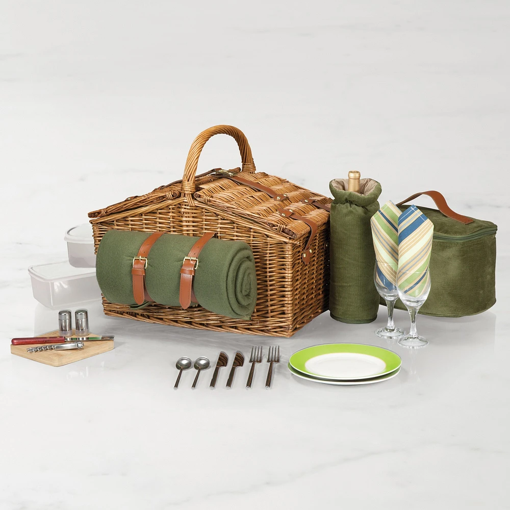 Sage Picnic Basket