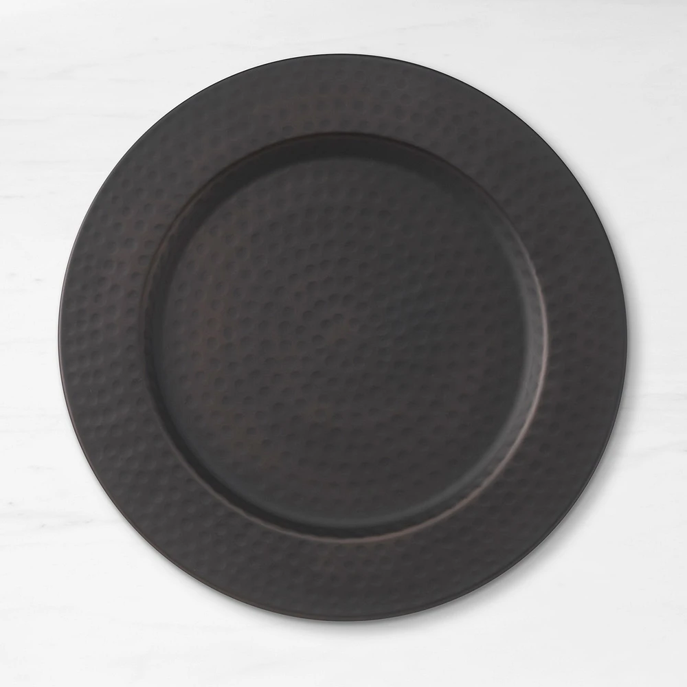 Bronze Hammered Charger