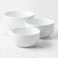 Williams Sonoma Pantry Porcelain Mixing Bowls, Set of 3