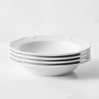 Pillivuyt Eclectique Porcelain Soup Plates, Set of 4