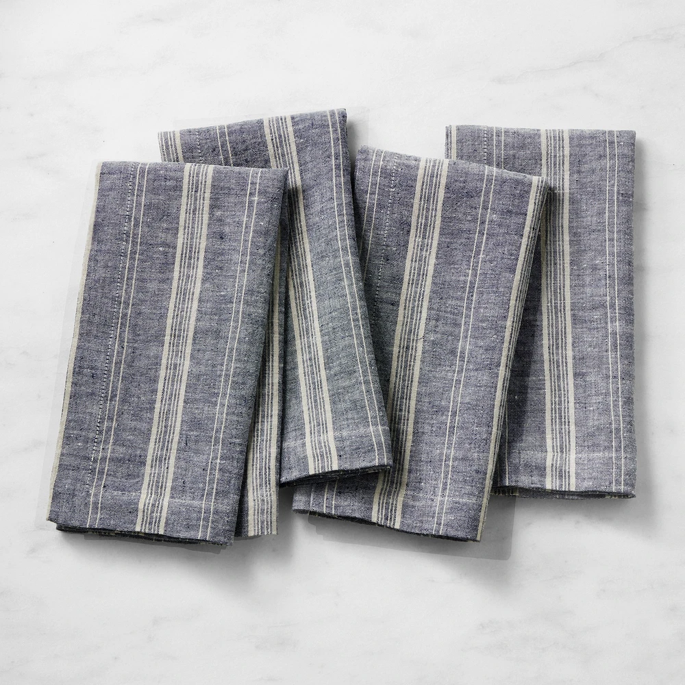 Provence Stripe Napkins, Set of 4