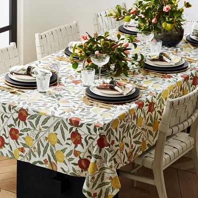 Morris & Co. x Williams Sonoma Fruit Tablecloth