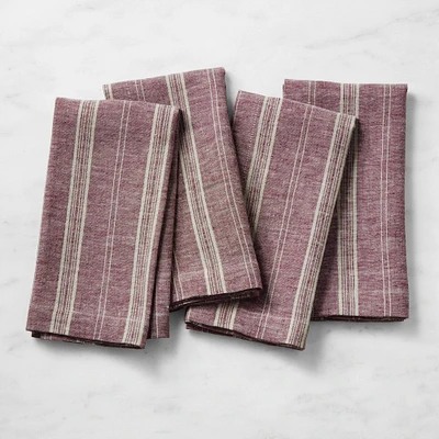 Provence Striped Napkins, Set of 4