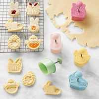 Williams Sonoma Easter Thumbprint Cookie Cutters Set of 5