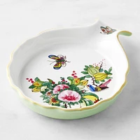 Williams Sonoma Famille Rose Porcelain Spoon Rest