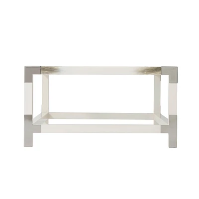 Theodore Alexander Cutting Edge Square Coffee Table (44")