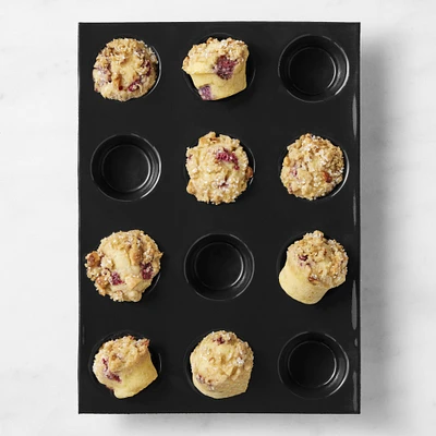 Flexipan® Nonstick Silicone Mini Muffin Mold, 12-Well