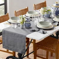 Italian Washed Linen Table Runner