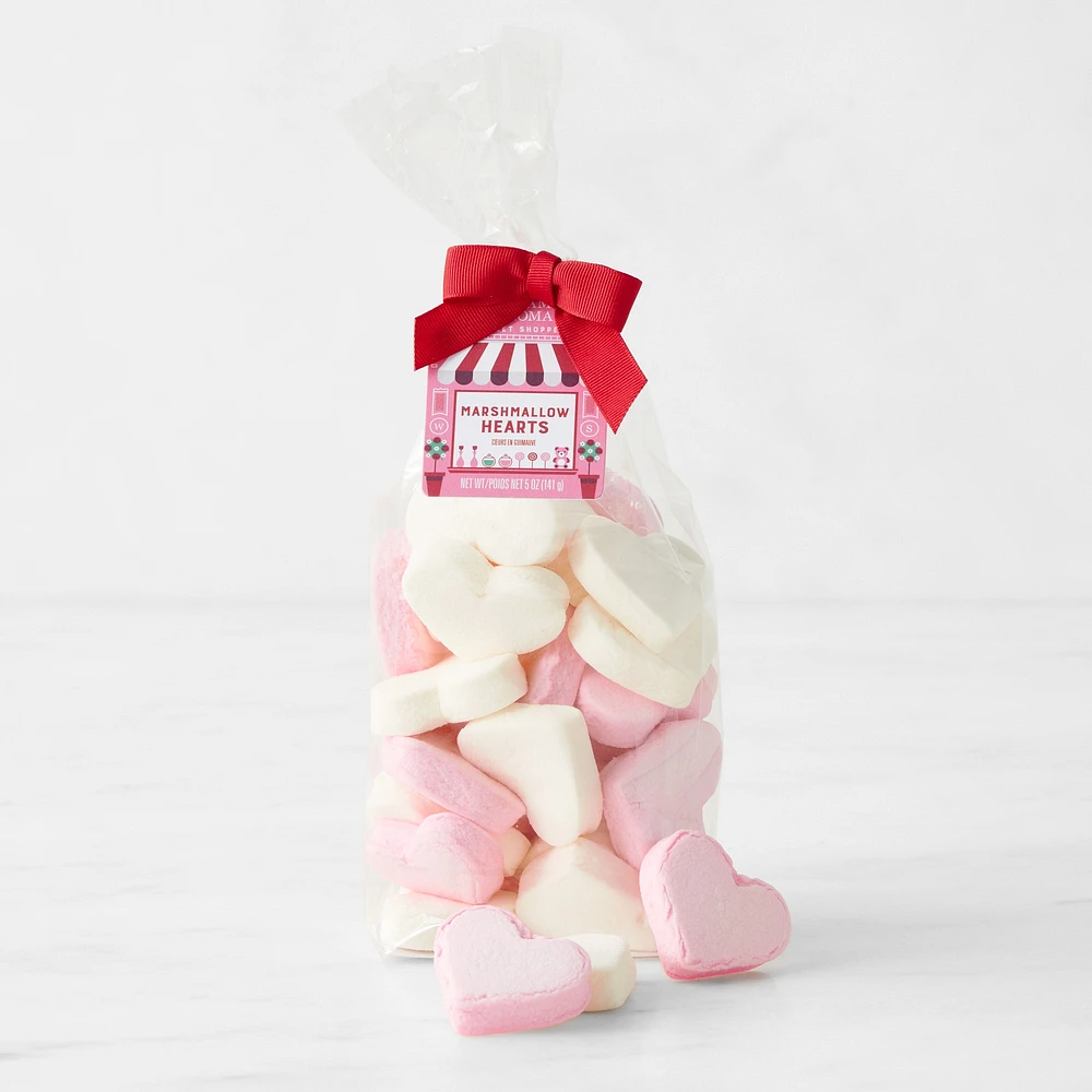 Williams Sonoma Pink & White Heart Marshmallows