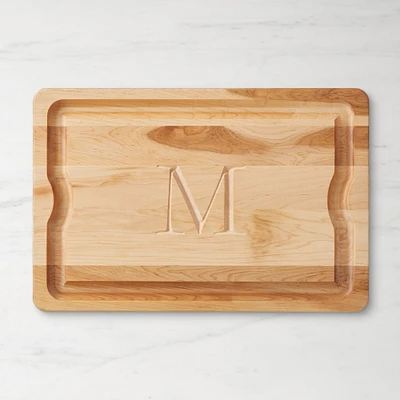 Monogram Cutting & Carving Board, Maple