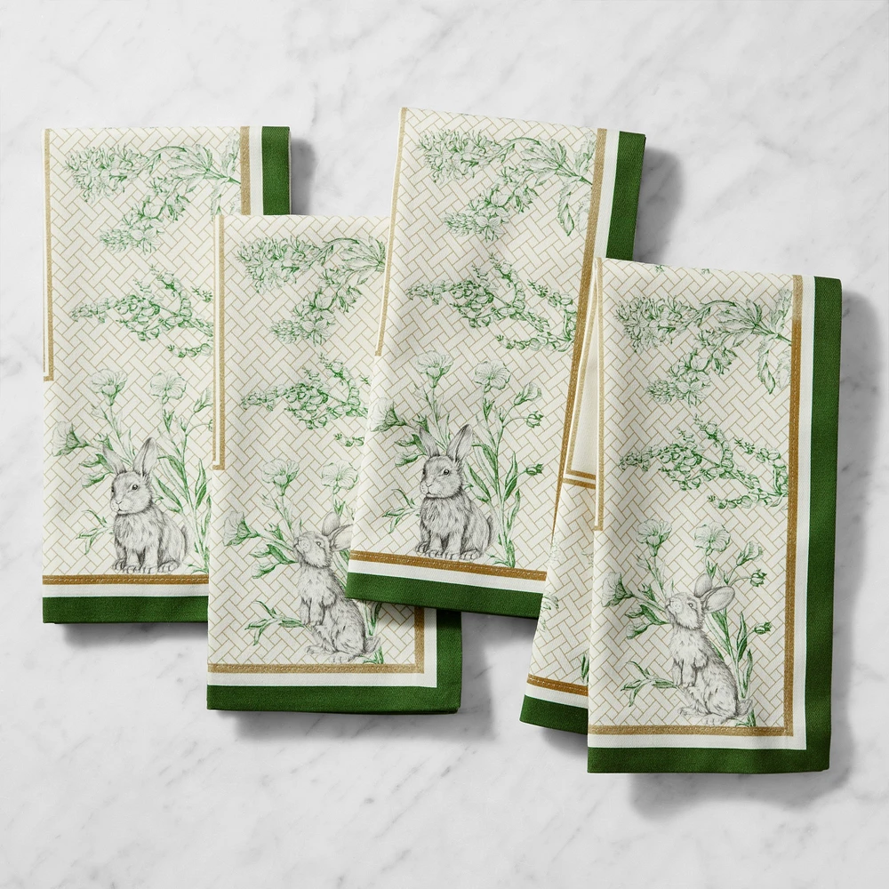 Garden Lattice Napkins, Set of 4