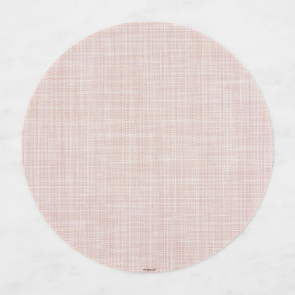 Chilewich Mini Basketweave Round Placemats