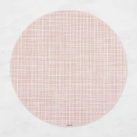 Chilewich Mini Basketweave Round Placemats