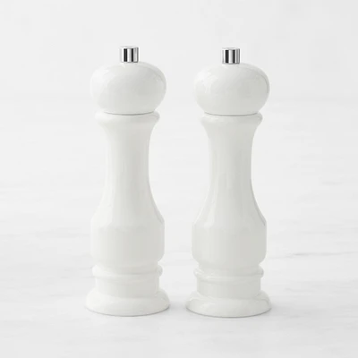 Williams Sonoma Salt & Pepper Mills Set, White