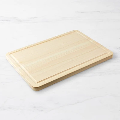 Shun Hinoki Cutting & Carving Board with Well, Large