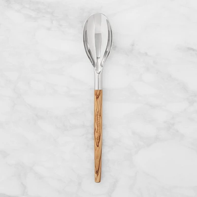 Williams Sonoma Stainless Steel Olivewood Spoon