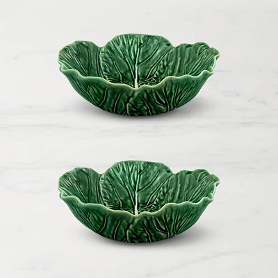 Bordallo Pinheiro Cabbage Salad Bowls