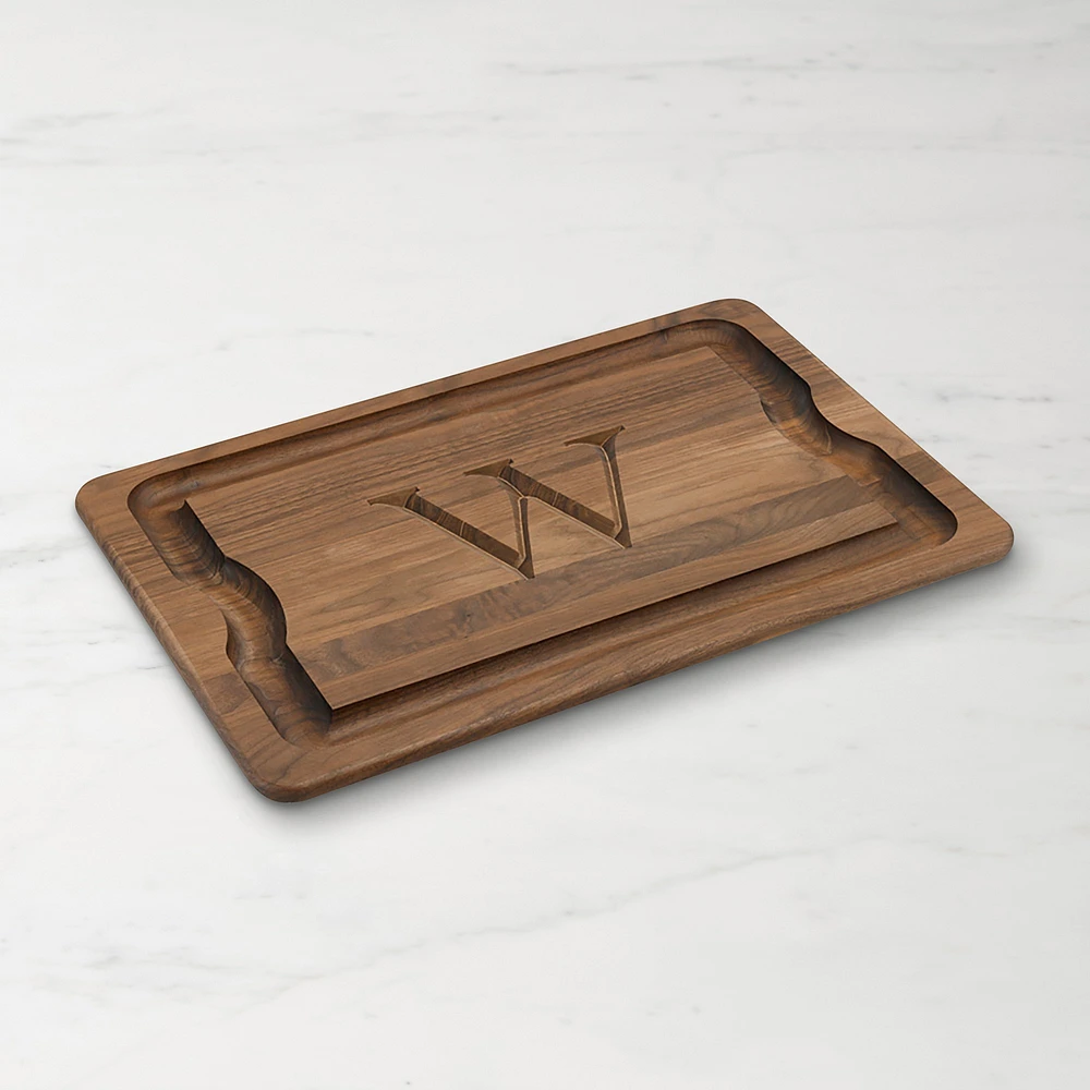 Monogram Cutting & Carving Board, Walnut