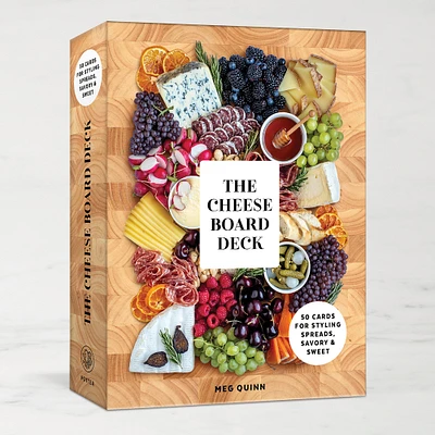 Meg Quinn, Shana Smith: The Cheese Board Deck: 50 Cards for Styling Spreads, Savory and Sweet