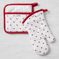 Valentine's Day Oven Mitt & Potholder Set