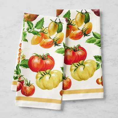 Tomato Tea Towels, Set of 2