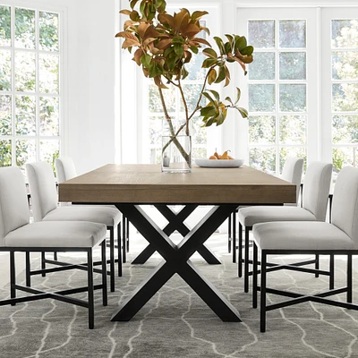 Navarro Extendable Rectangular Dining Table (98"-120")