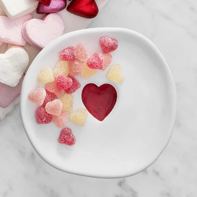 Heart Appetizer Plates